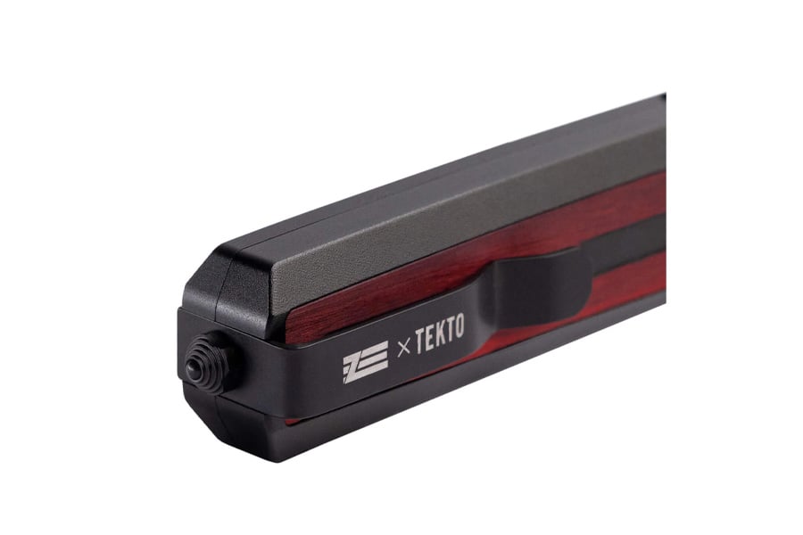 Tekto Knives A7 Zastava Folding Pocket Knife with Red Wood Handle